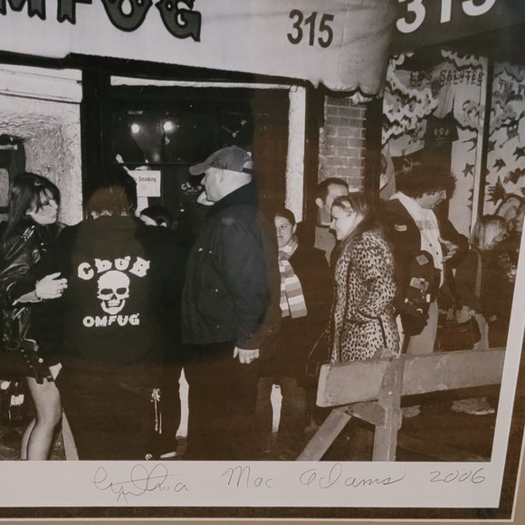 CGBG OMFUG Unique Signed Print From Closing, October, 2006 by Cynthia Mac Adams - Picture 3 of 8